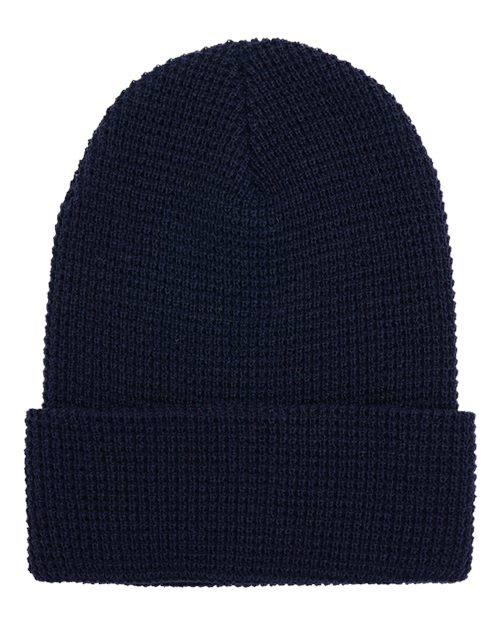 YP Classics - Gorro de punto con puños de gofre - 2501KC