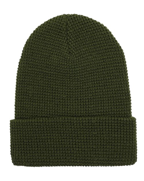 YP Classics - Gorro de punto con puños de gofre - 2501KC