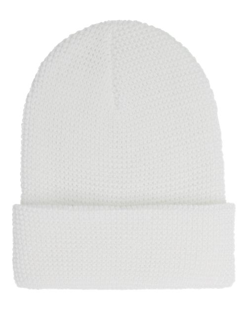 YP Classics - Gorro de punto con puños de gofre - 2501KC