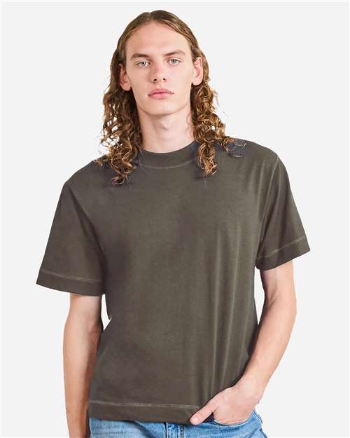 American Apparel - Unisex Heavyweight Cotton Mid-Length Tee - 13ML0