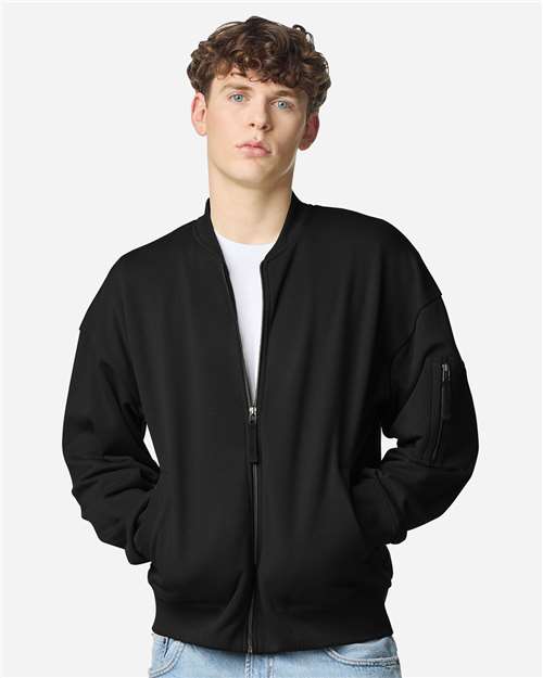 American Apparel - Unisex French Terry Bomber Jacket - FTJ77