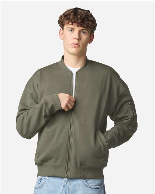 American Apparel - Unisex French Terry Bomber Jacket - FTJ77