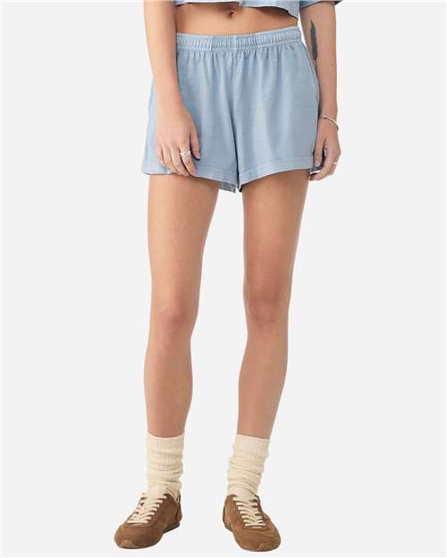 BELLA + CANVAS - Women's Garment-Dyed Shorts - 6824GD
