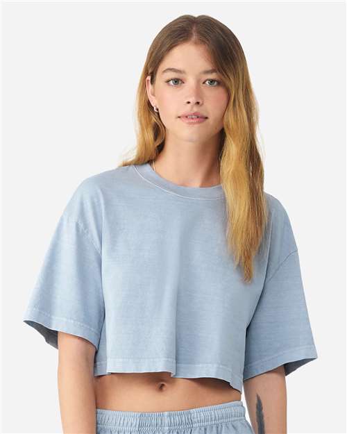 BELLA + CANVAS - Women's Garment-Dyed Cropped Tee - 6882GD