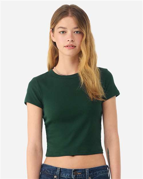 BELLA + CANVAS - Camiseta de bebé de microcanalé para mujer - 1010
