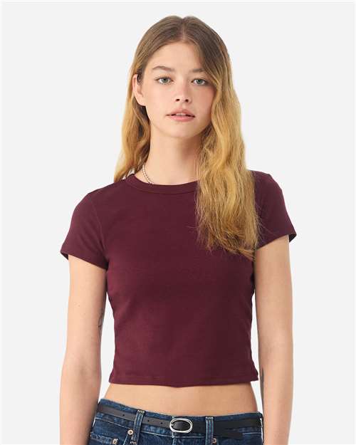 BELLA + CANVAS - Women's Micro Rib Baby Tee - 1010