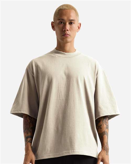 Shaka Wear - Unisex Max Heavyweight Oversized Long Sleeve T-Shirt - SHMOL