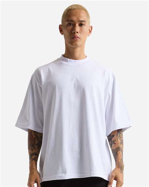 Shaka Wear - Unisex Max Heavyweight Oversized Long Sleeve T-Shirt - SHMOL
