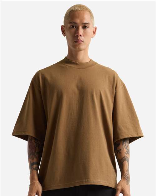 Shaka Wear - Unisex Max Heavyweight Oversized Long Sleeve Tee - SHMOL