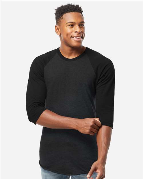 Tultex - Unisex Fine Jersey Raglan T-Shirt - 245