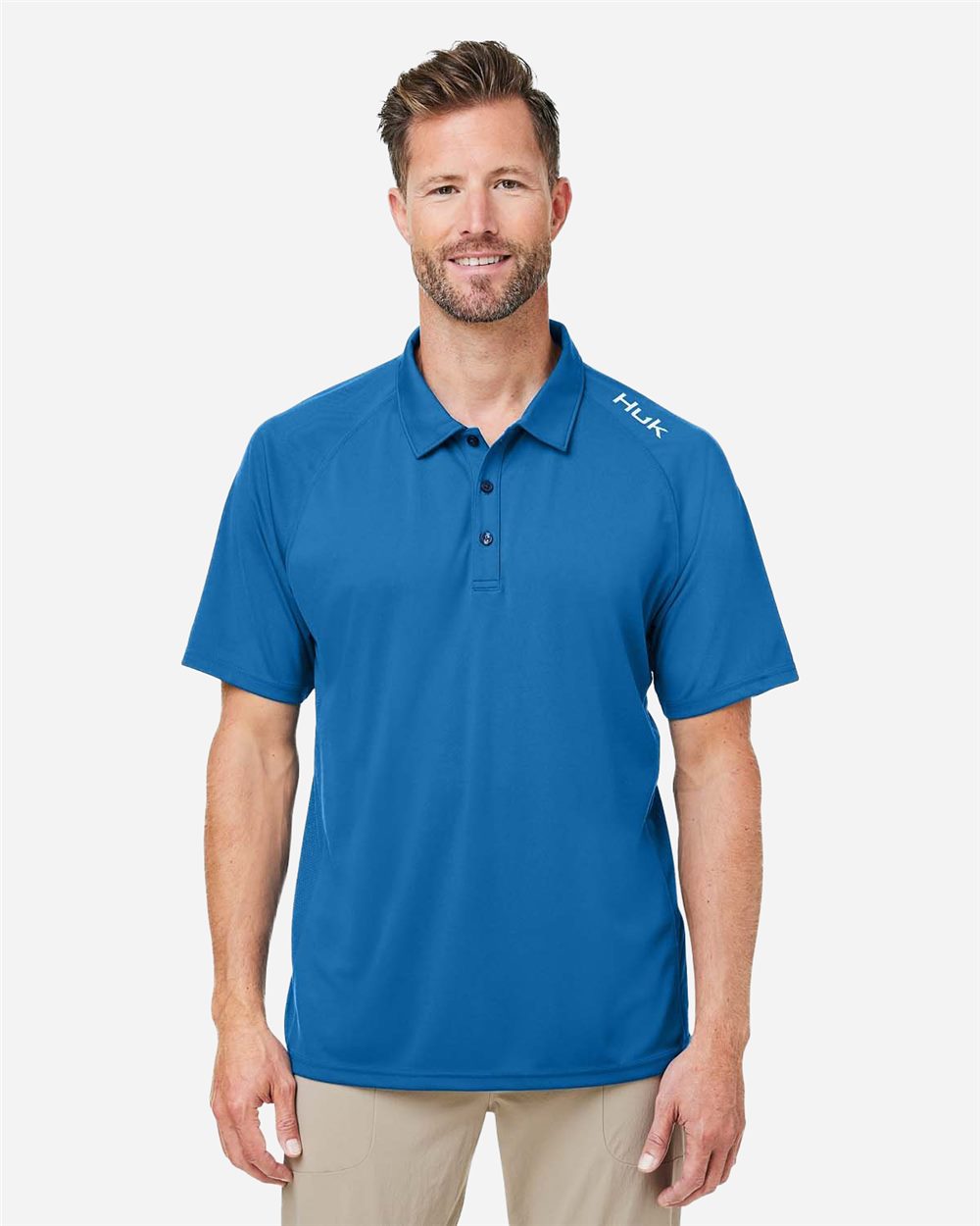 HUK - Men's LoPro Solid Performance Polo - H12L005
