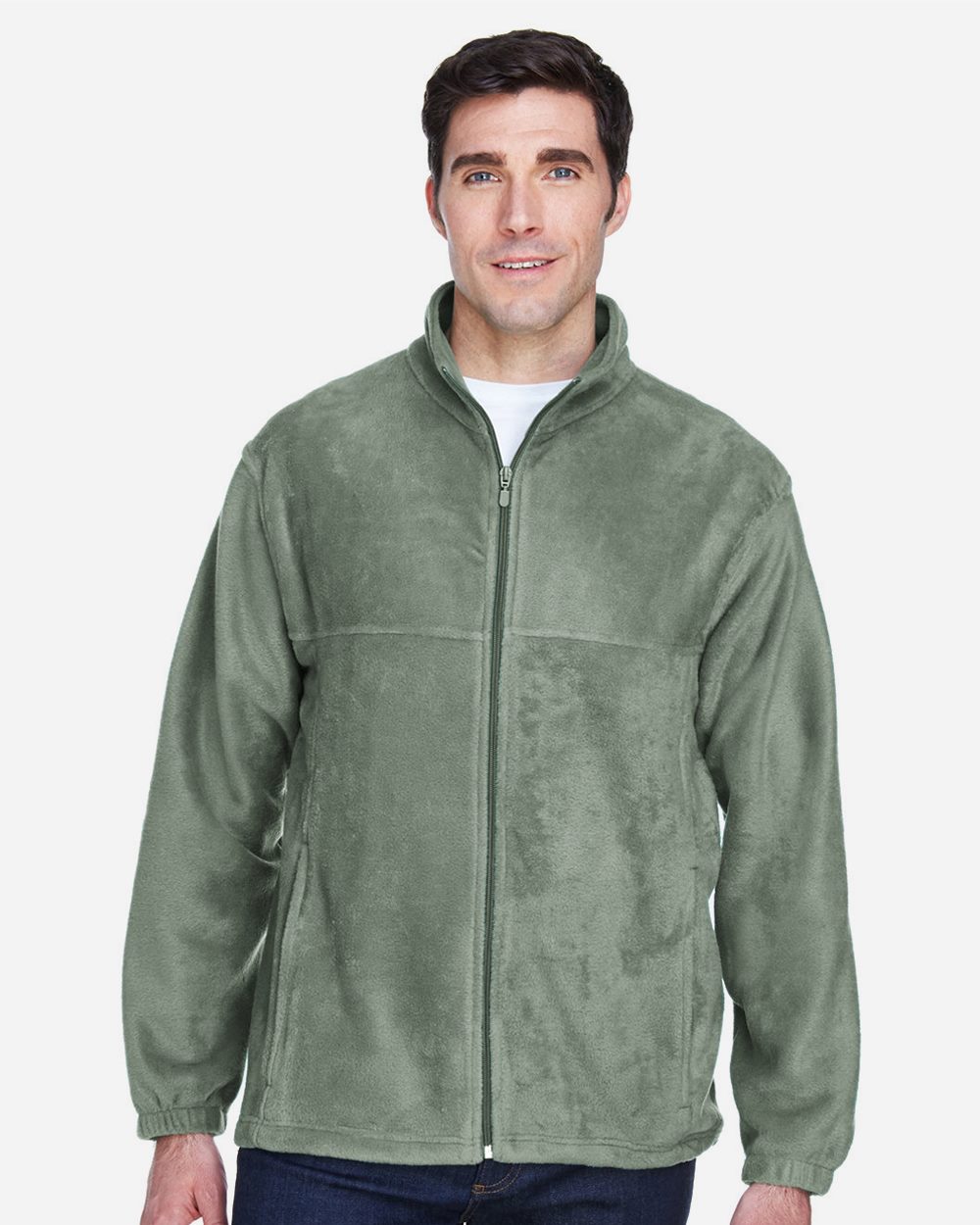 Harriton - Polar con cremallera completa para hombre - M990