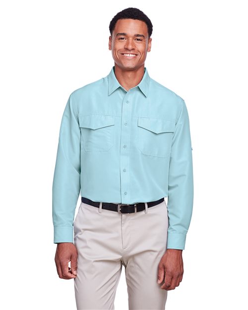 Harriton - Camisa de rendimiento para hombre de Key West - M580L