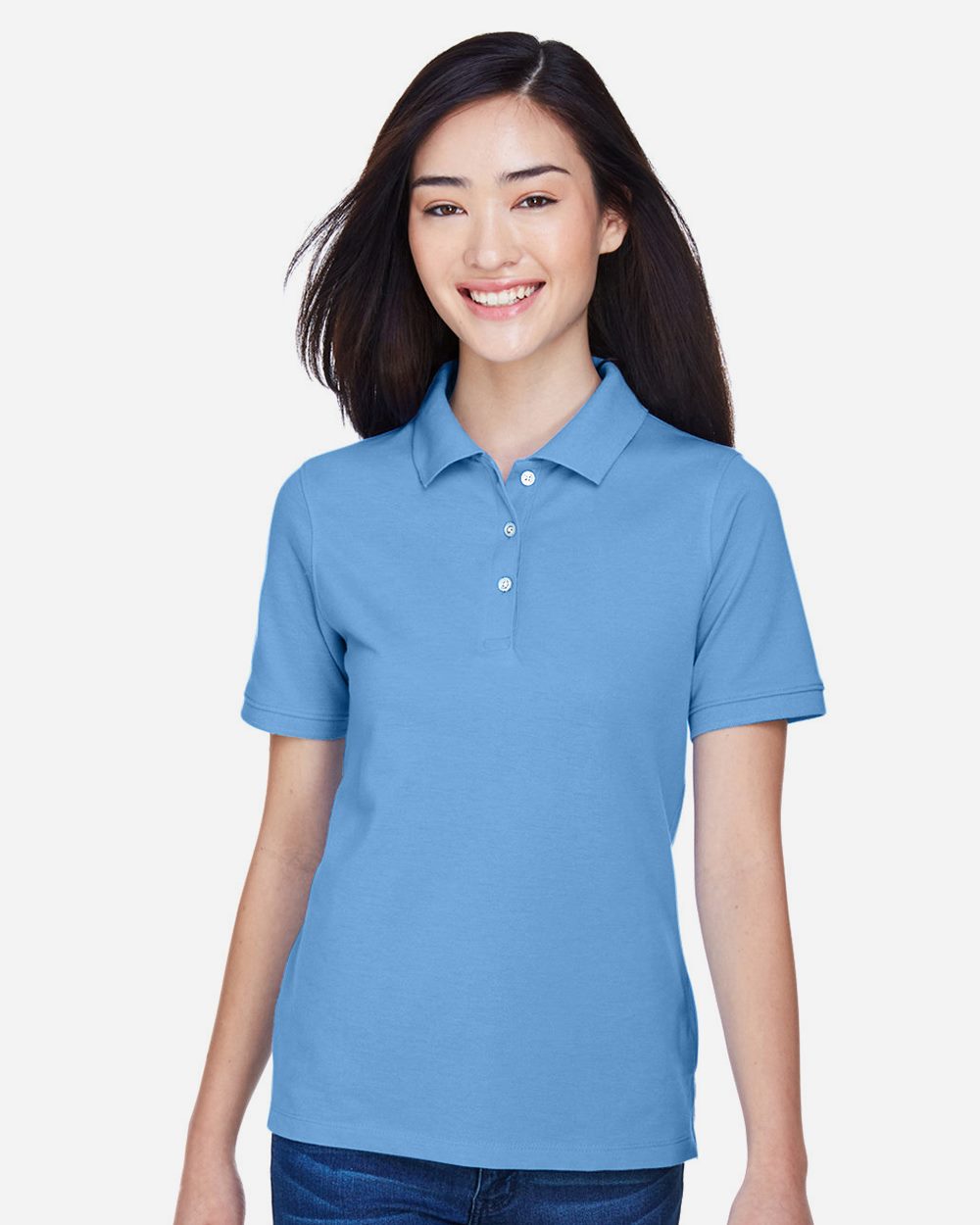 Harriton - Polo de mezcla fácil para mujer - M265W