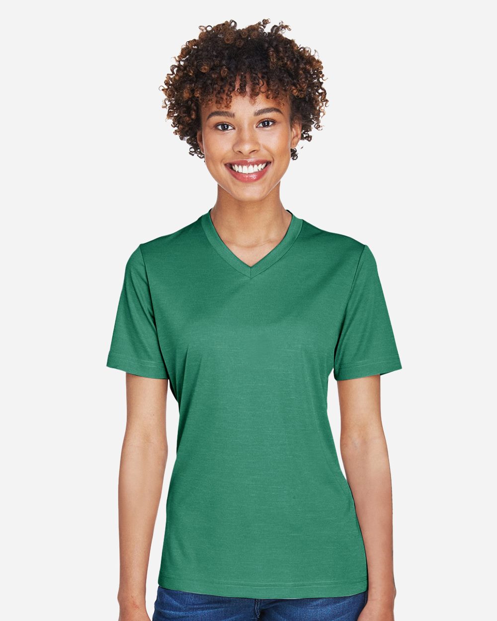 Team 365 - Women's Sonic Heather Performance T-Shirt - TT11HW