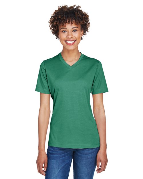 Equipo 365 - Camiseta deportiva Sonic Heather para mujer - TT11HW