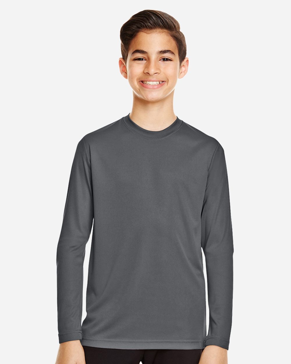 Equipo 365 - Camiseta de manga larga de alto rendimiento para jóvenes - TT11YL