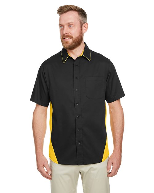 Harriton - Men's Flash IL Colorblock Shirt - M586
