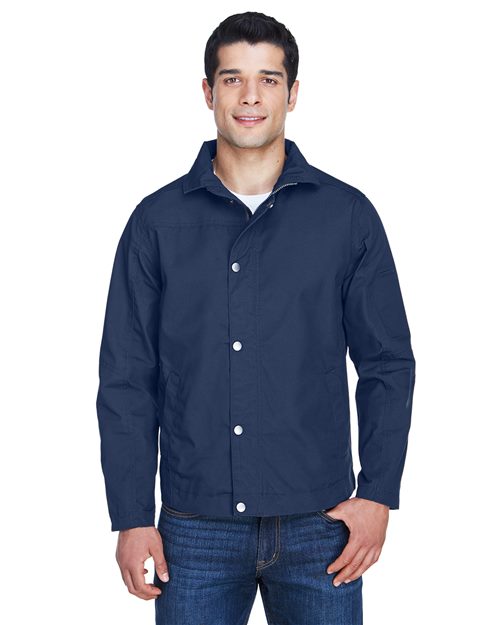 Harriton - Chaqueta de trabajo auxiliar de lona para hombre - M705