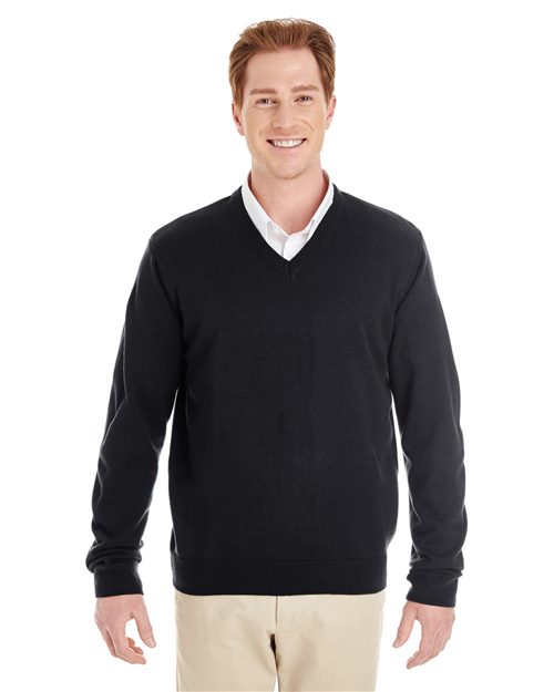 Harriton - Suéter Pilbloc™ con cuello en V para hombre - M420