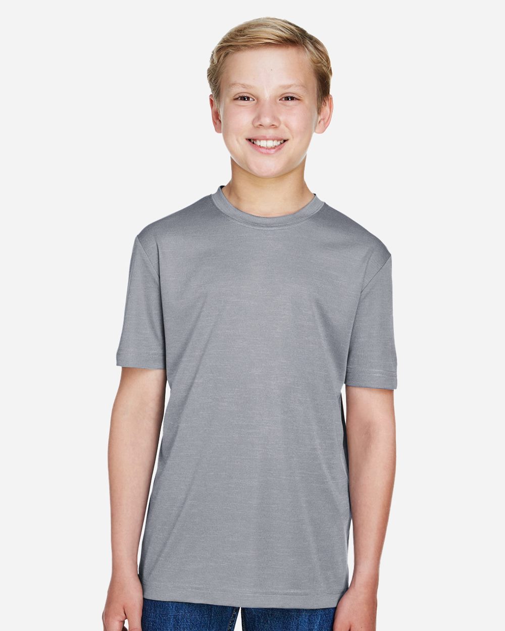 Equipo 365 - Camiseta deportiva juvenil Sonic Heather - TT11HY