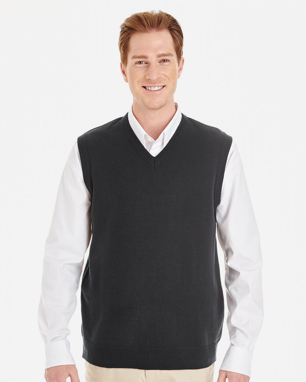 Harriton - Men's Pilbloc™ V-Neck Sweater Vest - M415