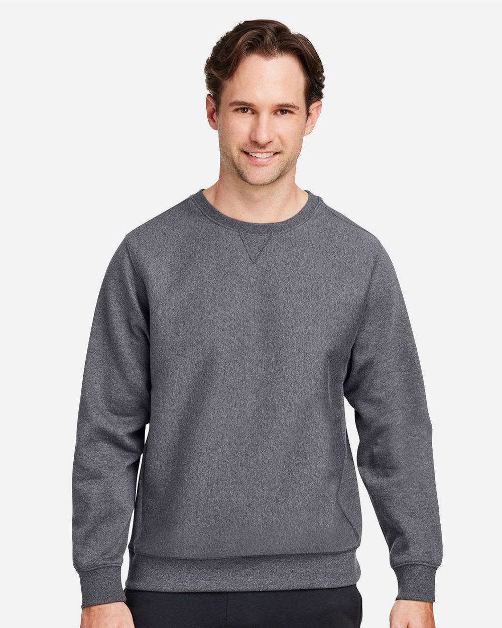 Team 365 - Sudadera unisex de cuello redondo HydroSport™ de tejido pesado - TT98