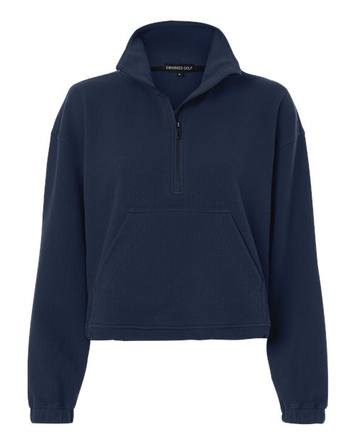 Swannies - Women's Kenna Half-Zip Pullover - SWKL400L
