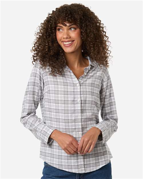 Devon & Jones - Women's Concord Yarn-Dye Flannel Shirt - DG508W
