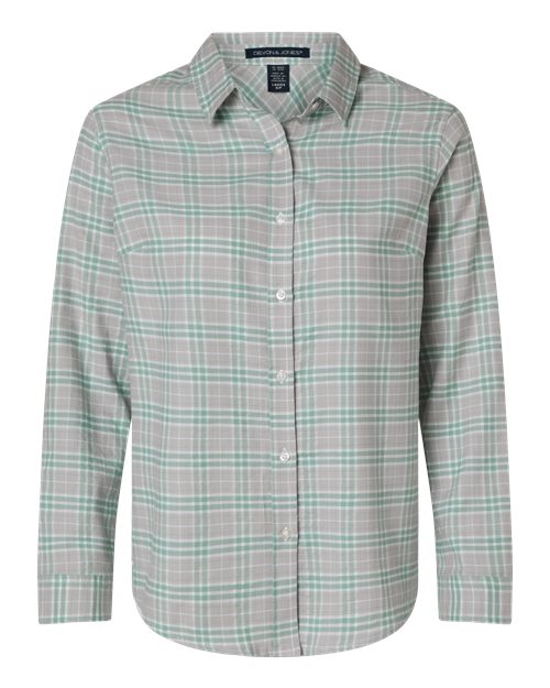 Devon & Jones - Women's Concord Yarn-Dye Flannel Shirt - DG508W