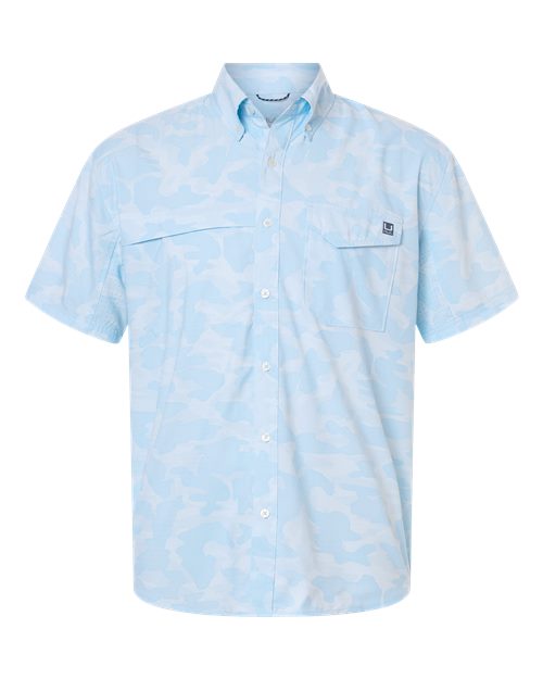 HUK - Men's Tidepoint Printed Short Sleeve Shirt - H1500220