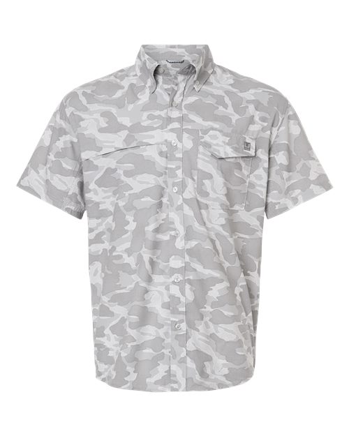 HUK - Men's Tidepoint Printed Short Sleeve Shirt - H1500220