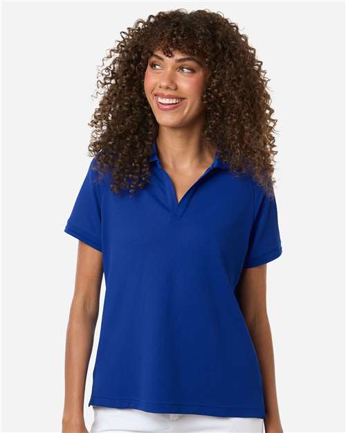 Team 365 - Women's Topspin Stretch Grid Textured Polo - TT130W