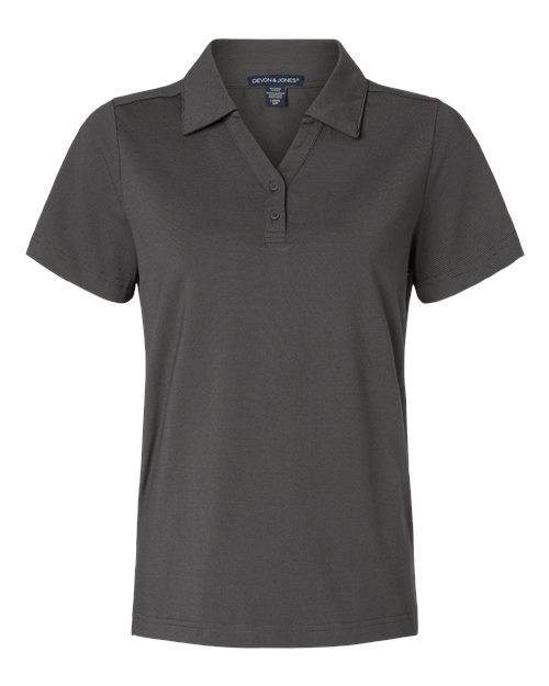 Devon & Jones - Women's Motion Shadow Stripe Polo - DG115W