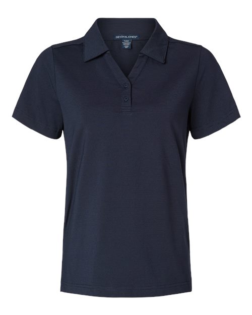 Devon & Jones - Women's Motion Shadow Stripe Polo - DG115W