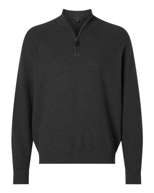 Devon & Jones - Men's Hartland Textured Quarter Zip Sweater - DG450