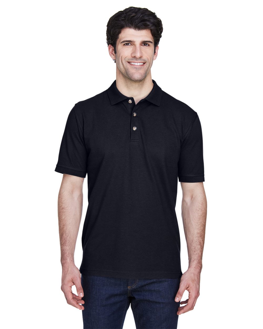 UltraClub - Polo de piqué clásico para hombre - 8535
