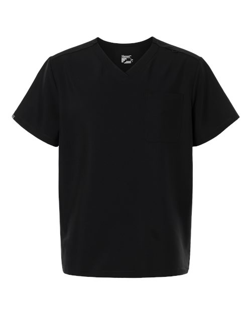 Hanes - Men's V-Neck 1 Pocket Scrub Top - HMB000