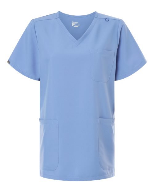 Hanes - Women's V-Neck 3 Pocket Scrub Top - HSB002