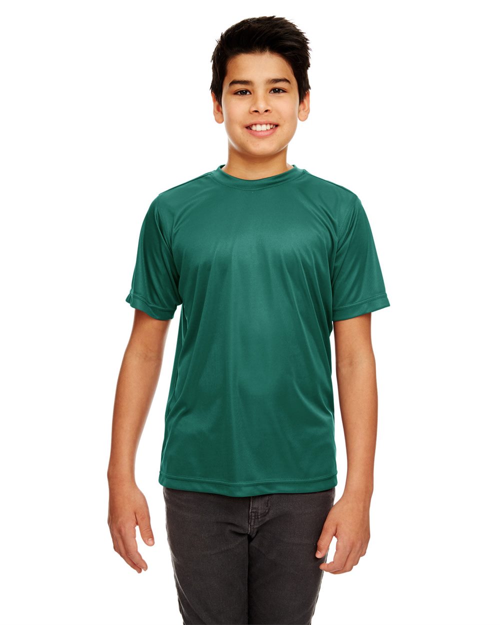 UltraClub - Camiseta deportiva de alto rendimiento para jóvenes, fresca y seca, interlock - 8420Y