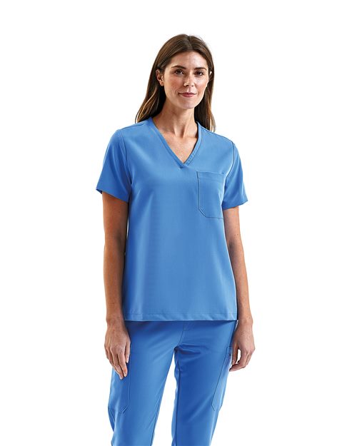 Onna - Women's Limitless V-Neck Stretch Scrub Top - NN300