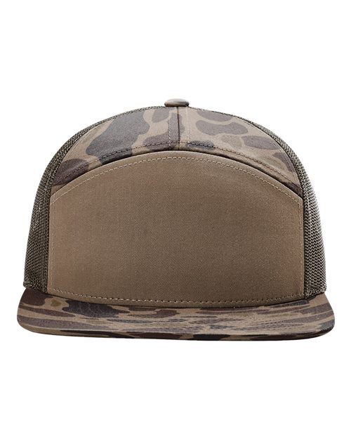 Richardson - Printed Seven-Panel Trucker Cap - 168P