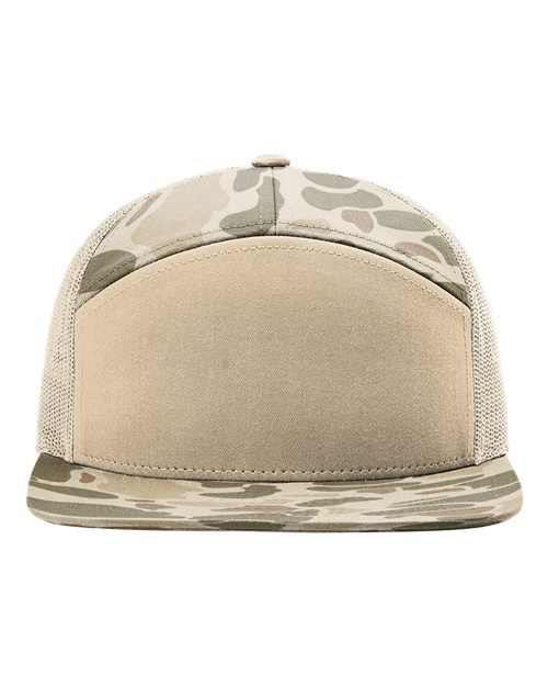 Richardson - Printed Seven-Panel Trucker Cap - 168P
