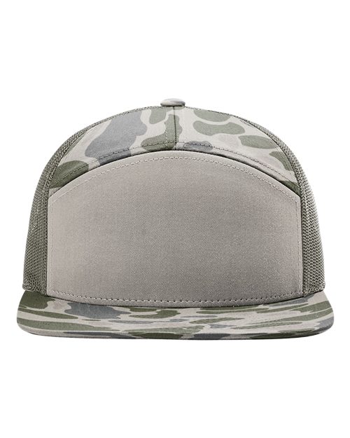 Richardson - Printed Seven-Panel Trucker Cap - 168P