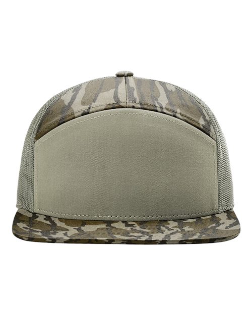 Richardson - Printed Seven-Panel Trucker Cap - 168P