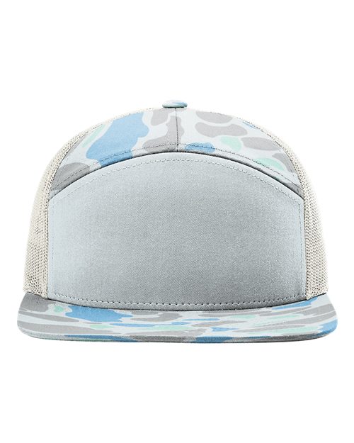 Richardson - Printed Seven-Panel Trucker Cap - 168P