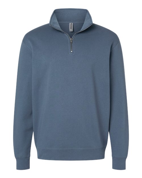 Independent Trading Co. - Suéter unisex de peso medio con cremallera de un cuarto - SS4600QZ