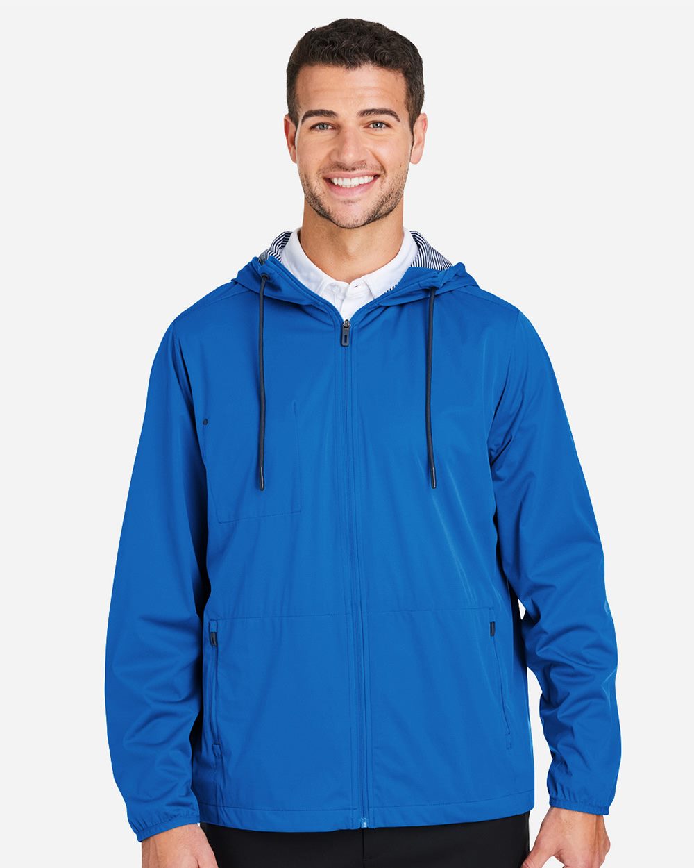 North End - Chaqueta ligera de red para hombre - NE75