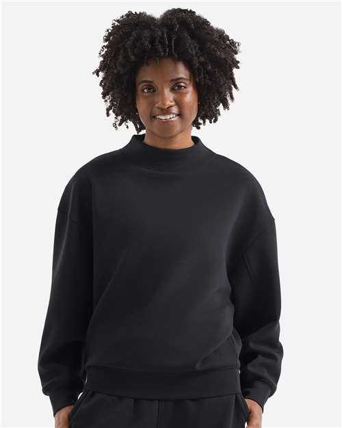 TriDri - Women's Luxe Mock Neck Sweatshirt - TD660