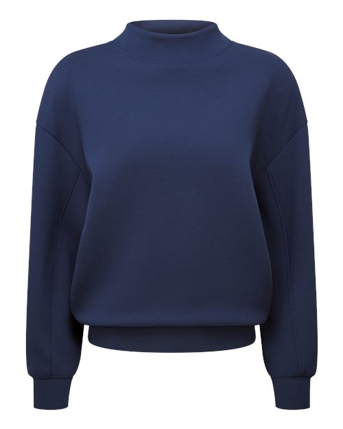 TriDri - Women's Luxe Mock Neck Sweatshirt - TD660